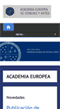 Mobile Screenshot of academia-europea.org